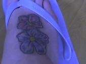 My foot tattoo tattoo