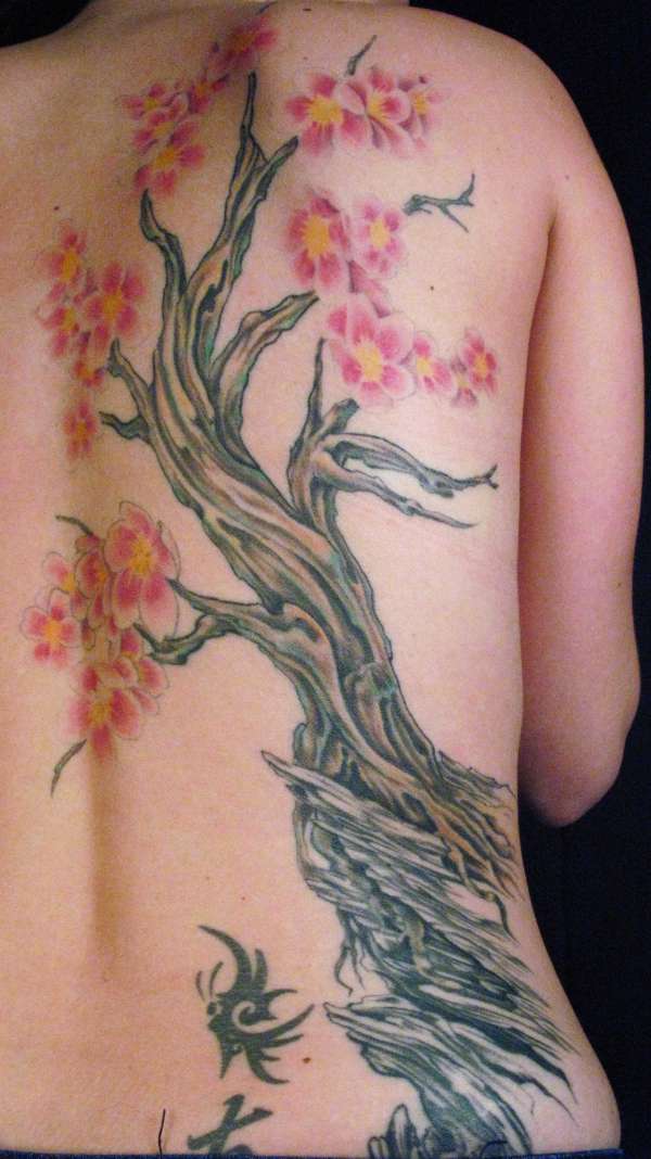 ang's tree tattoo tattoo