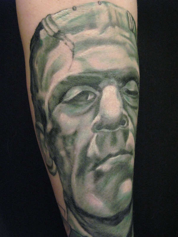 frankenstien tattoo tattoo