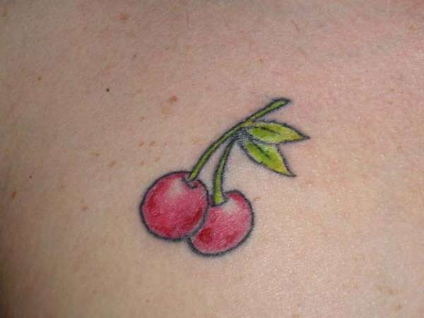 Cherry's tattoo