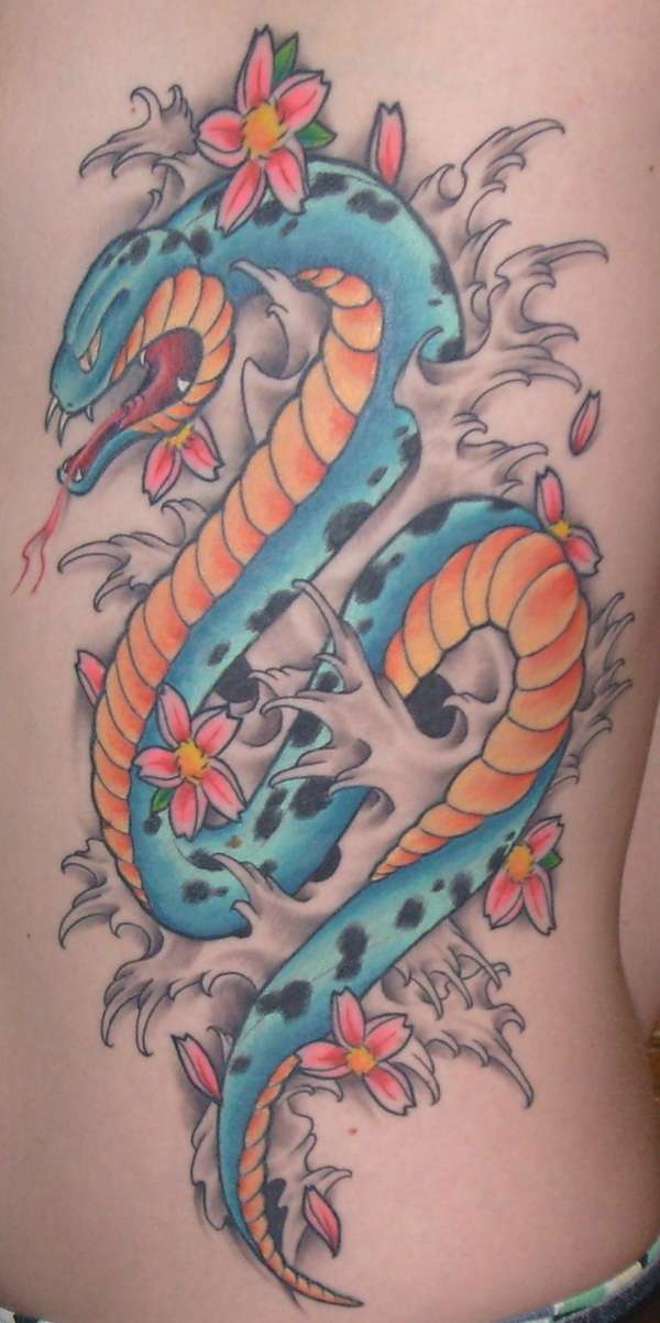 snake tattoo