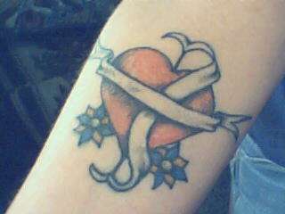 another heart tattoo