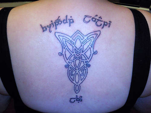 elvish tattoo