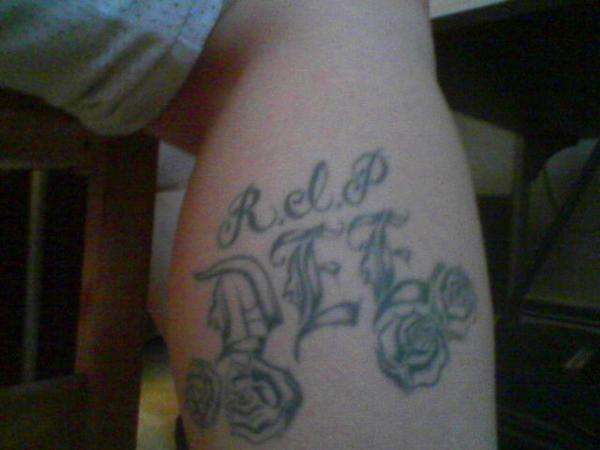RIP DEE tattoo