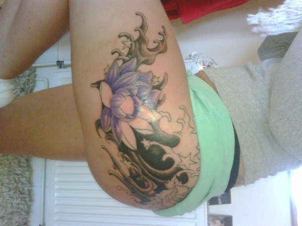 colour just done tattoo