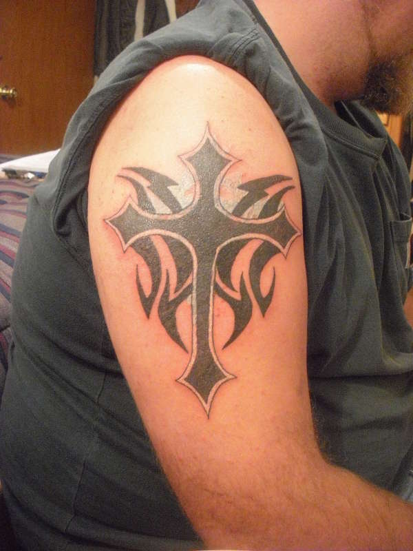 cross tattoo