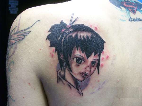 Anime Girl tattoo