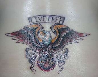 live free.. tattoo