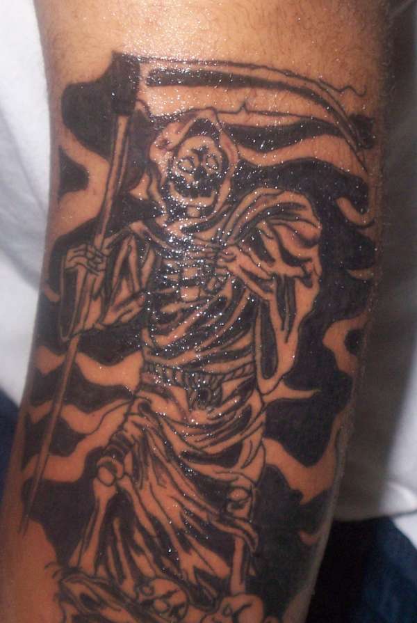 skull reaper tattoo