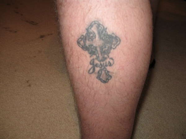 Cross tattoo