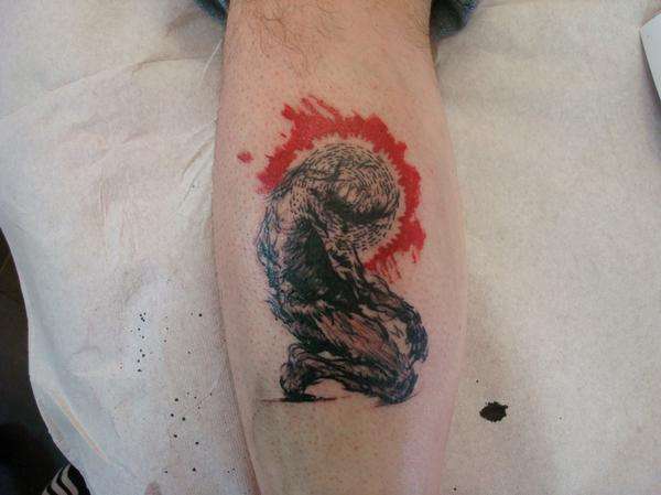 Implosion tattoo