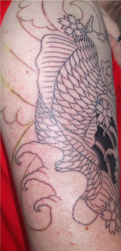 Koi Half Sleeve (side) tattoo