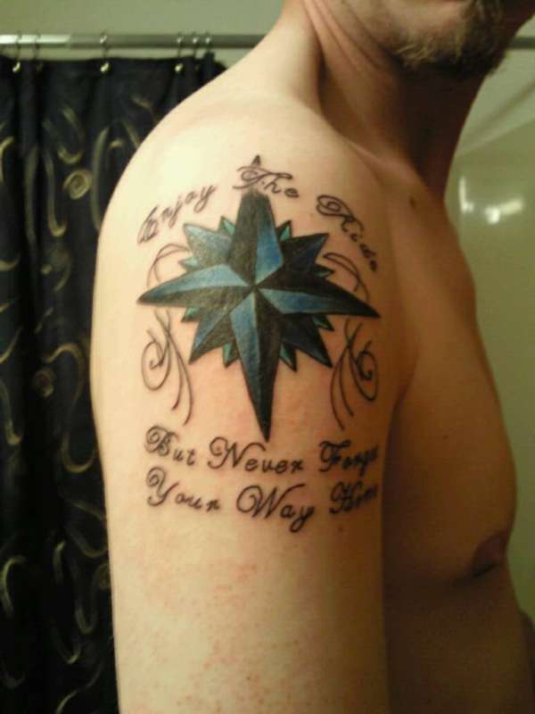 Compass Rose tattoo