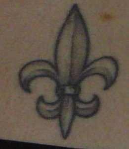 Fluer-De-Lis tattoo