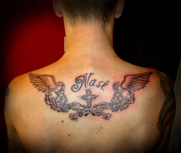 wings tattoo