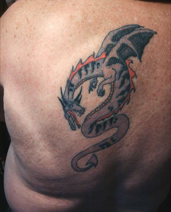 Dragon 1 tattoo