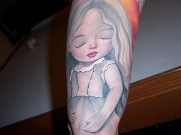 part two of mark ryden sleeve tattoo