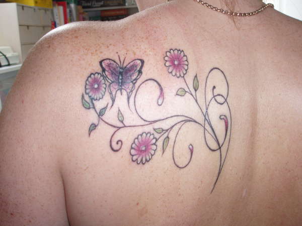 After cover up tattoo