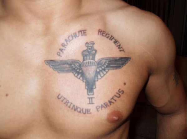 Parachute regiment tattoo tattoo