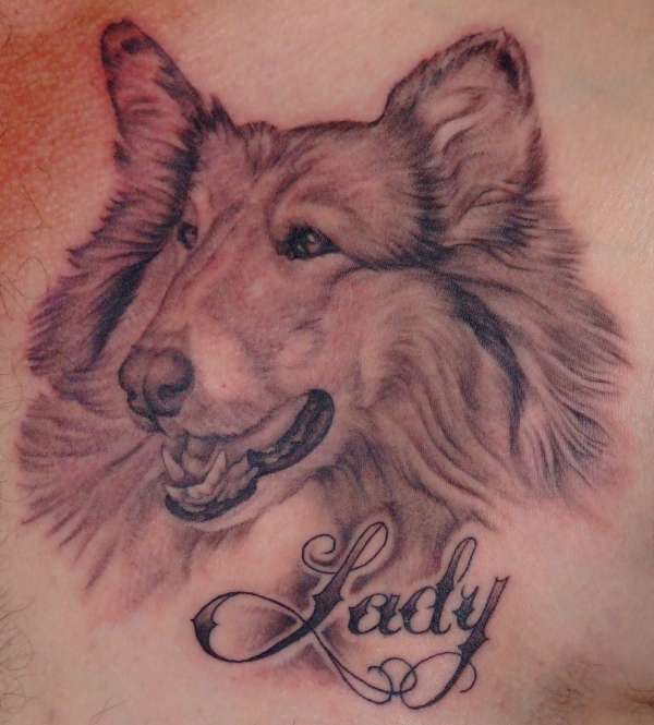 My Collie tattoo