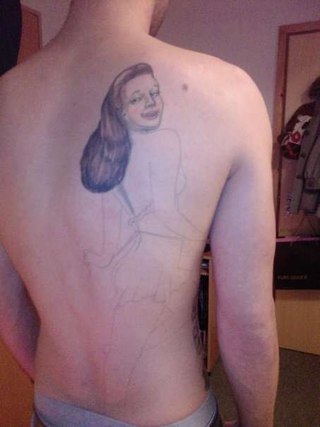 My second piece (1 sitting) tattoo