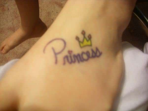 Princess tattoo