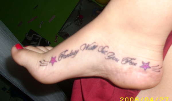 foot tattoo tattoo