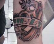 brass knuckles tattoo
