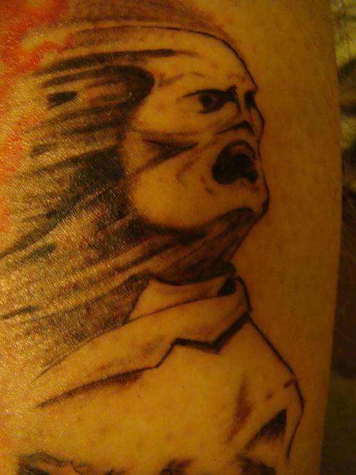 face tattoo