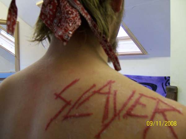 Slayer tattoo
