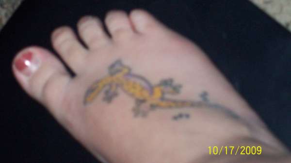 gecko tattoo
