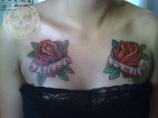 oldschoolroses tattoo