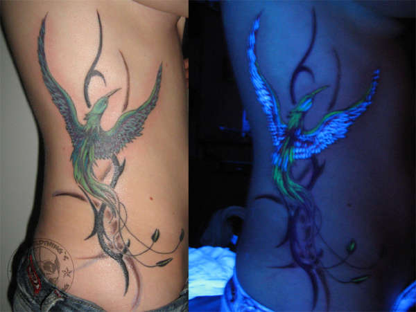 uv-vogel tattoo