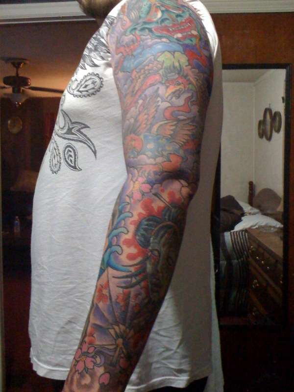 Left Sleeve tattoo