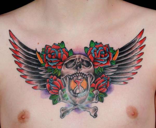 Skull tattoo