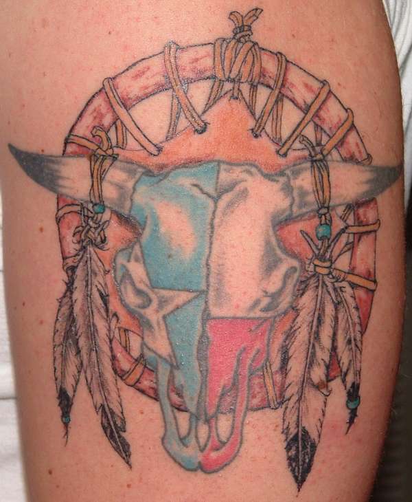 Texan Pride tattoo