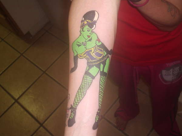 pinup tattoo