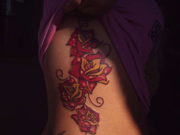 sexy roses tattoo