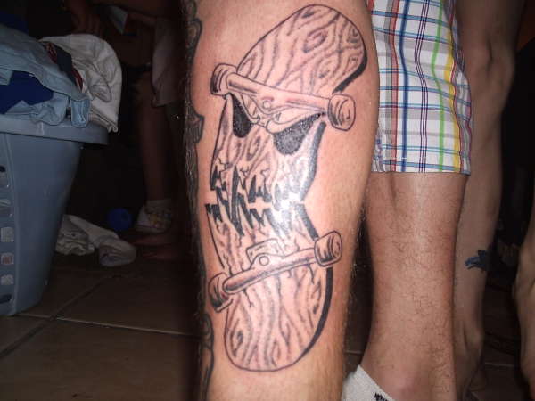 skate and destroy tattoo