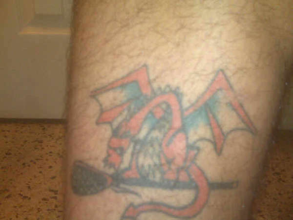 st pete dragons lacrosse tattoo