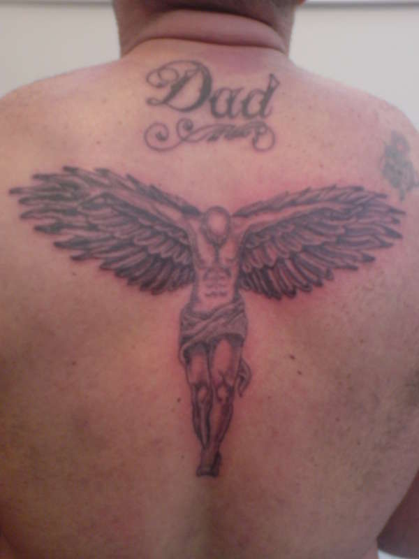 Guardian Angel tattoo