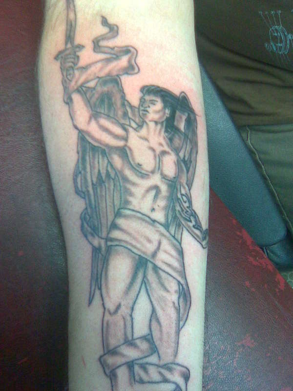 Slayer Angel tattoo