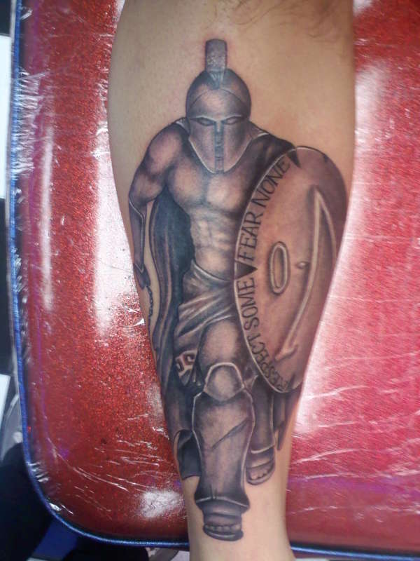 Spartan tattoo