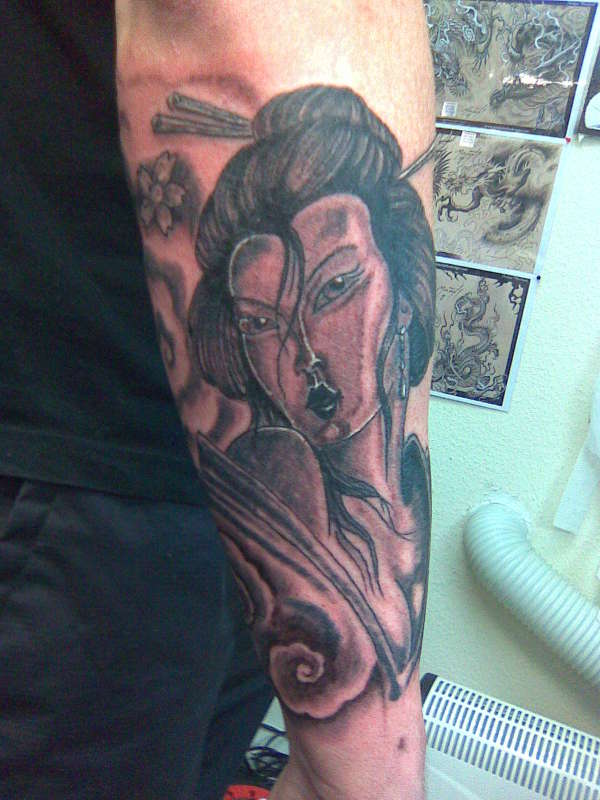 geisha tattoo