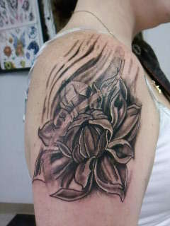 Flower tattoo