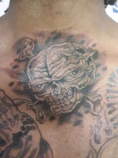 Skull tattoo