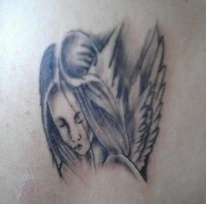 angel(1st tatt) tattoo