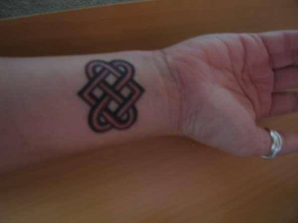 Buddhist Love Knot tattoo
