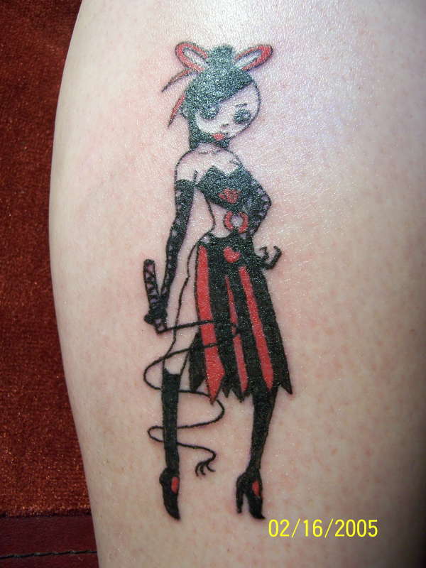 bad lil girl tattoo