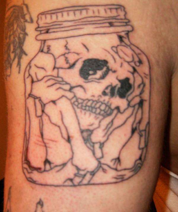 Skelejar tattoo